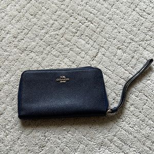 Coach Wallet with Wrist Strap.